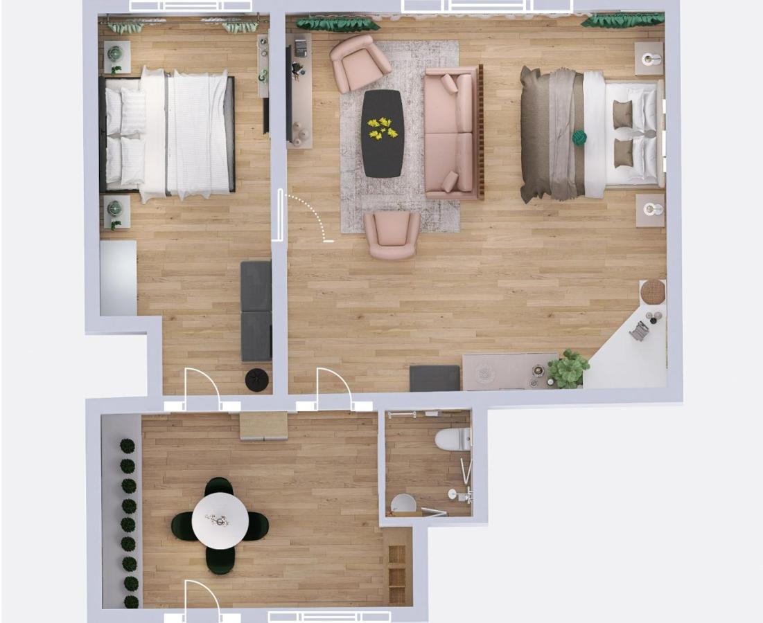B8 - Spacious, Charming Apartment In Central Σίμπιου Εξωτερικό φωτογραφία